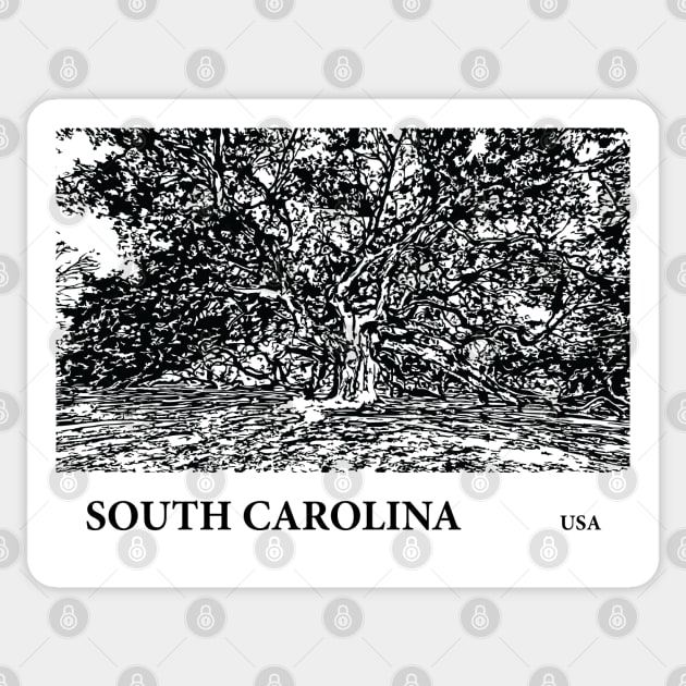 South Carolina USA Sticker by Lakeric